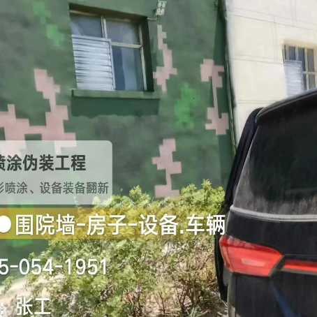 淮南数码迷彩漆施工